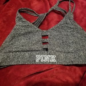 Pink Vistoria Secret Sports Bra